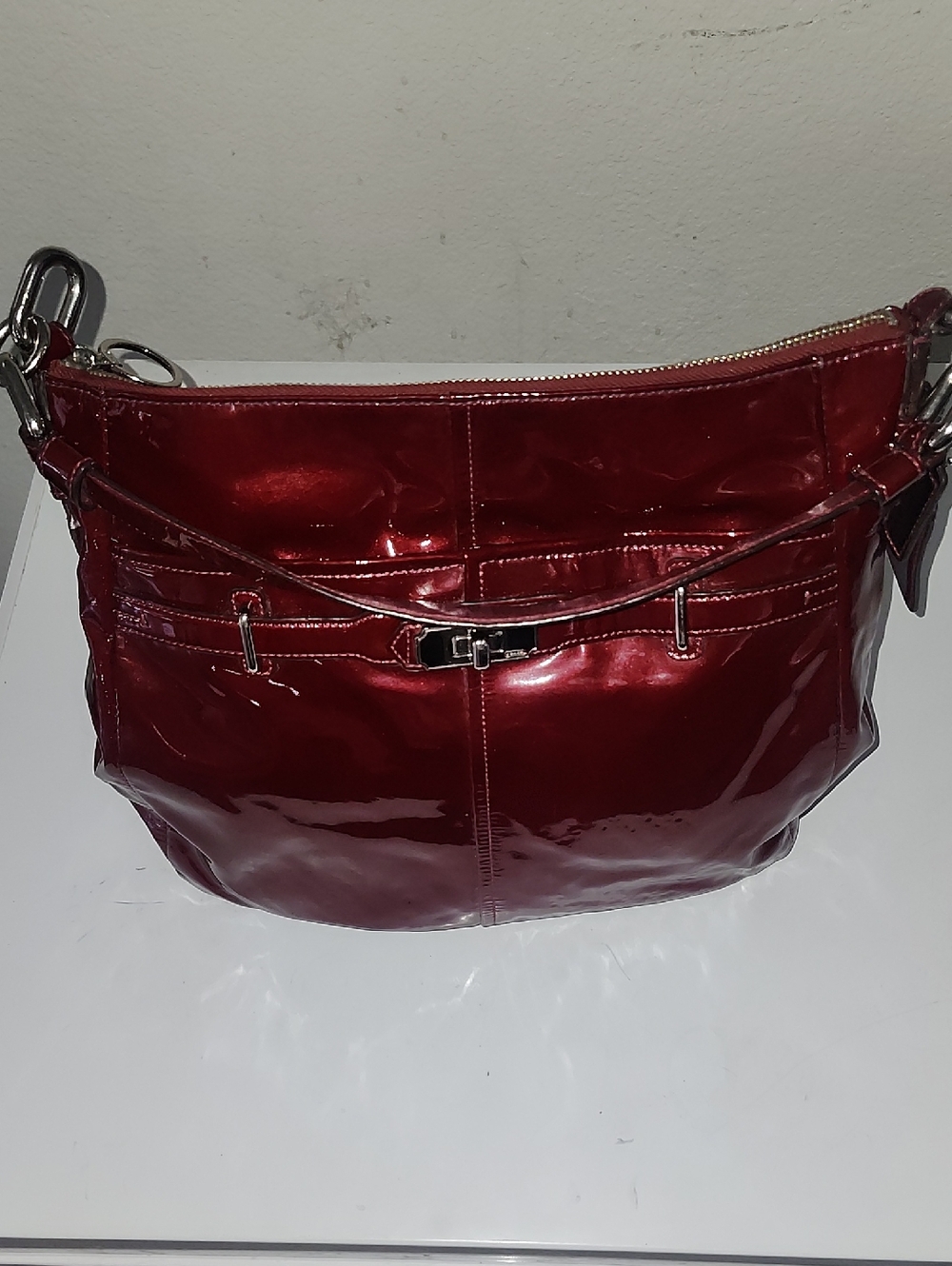 Coach Chelsea Ashlyn Patent Leather hobo bag